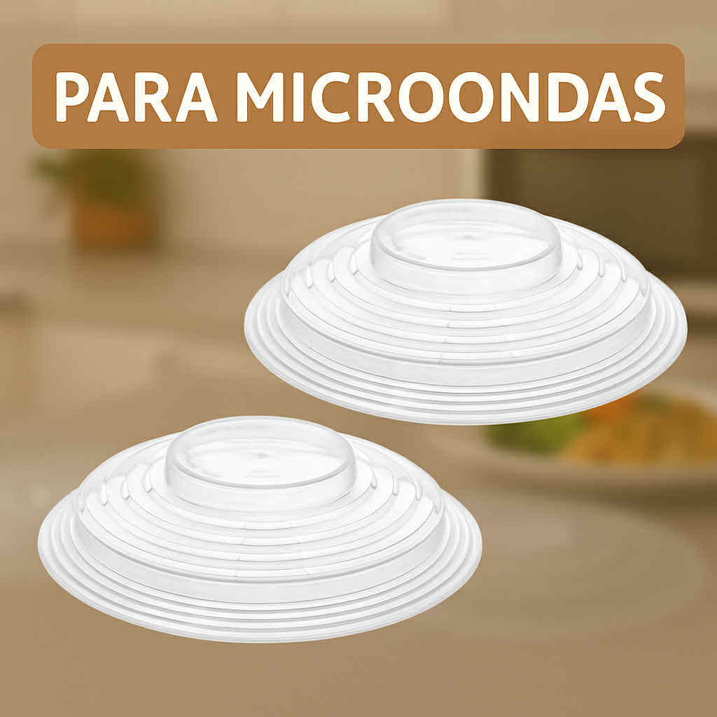 Tampa Protetora Para Microondas Livre de BPA e Atóxica – Ideal Para Aquecer Alimentos em Oferta na Shopee