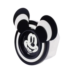 Kit 3 Potes Mickey Lúdico 3D Lancheira Passeio Plasútil