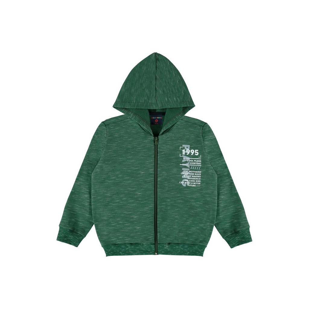 Jaqueta em Moletom Infantil para Menino Guloseima