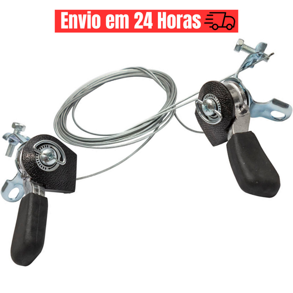Alavanca De Cambio Bike Trocador 18 e 21 Marchas Bicicleta Aluminio em Oferta na Shopee