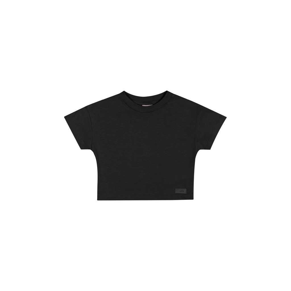 Cropped Básico Infantil em Meia Malha para Menina Quimby - Baby & Kids Fashion