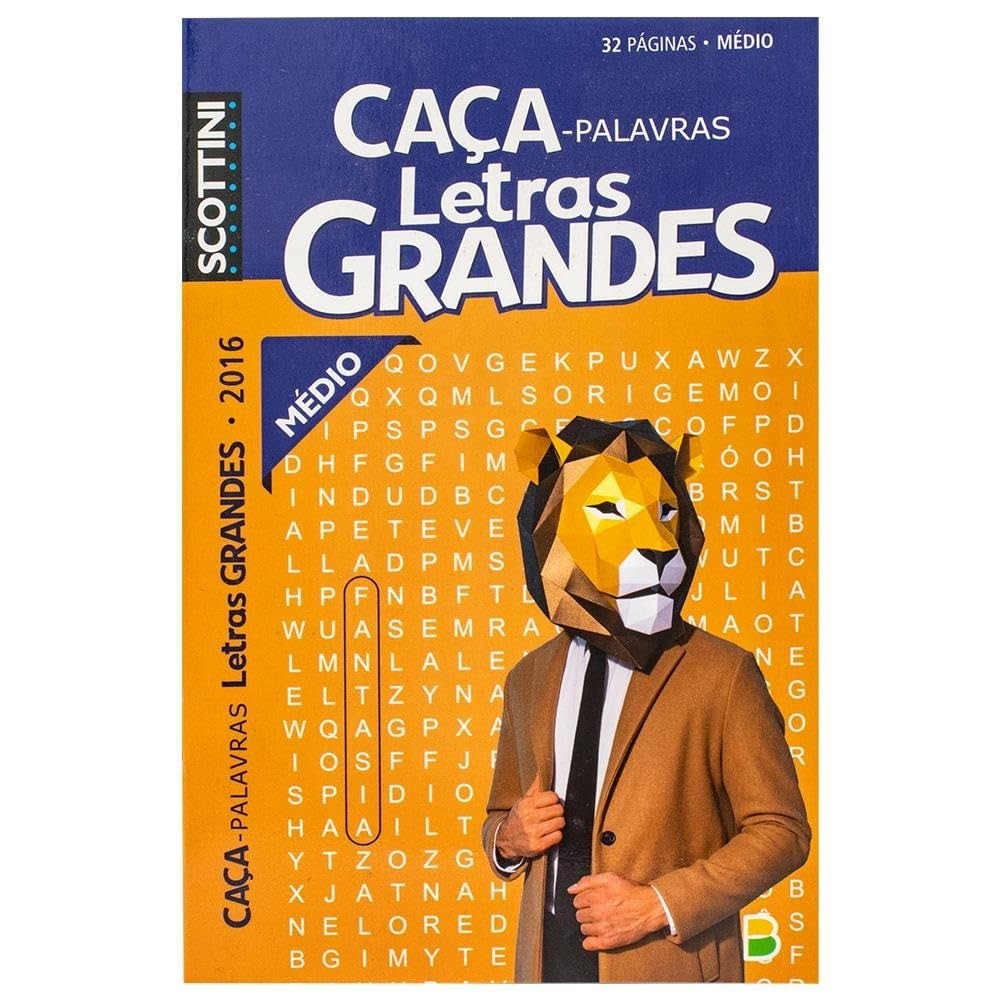 Scottini Caça-palavras Letras Grandes
