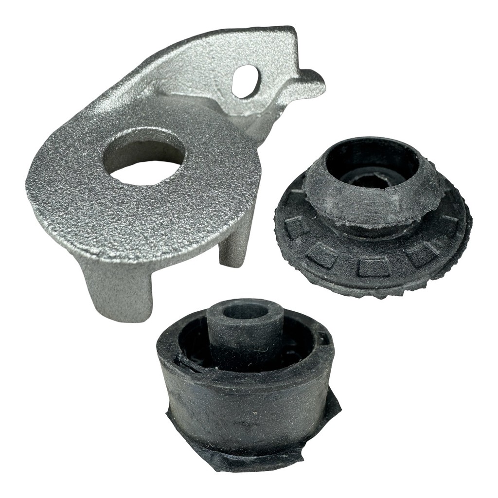 Kit Suporte Coxim Radiador Lado Esquerdo Superior E Inferior