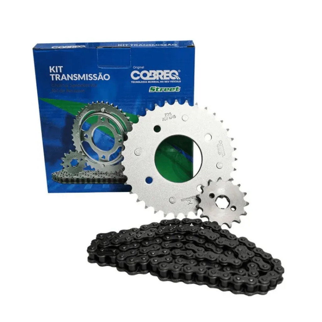 Kit Transmissão Honda Biz 100 C100 1998 A 2005 Cobreq em Oferta na Shopee