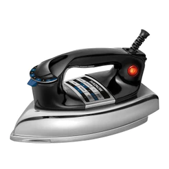 Ferro a Seco Mondial Preto e Cromado 1400W FS-01-BI