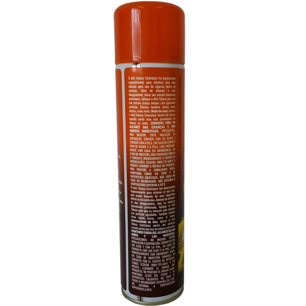 Anti Tabaco 400ml Aroma Canela Centralsul