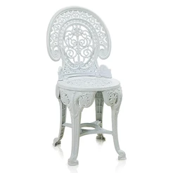 Cadeira de Plástico Colonial Branca Antares