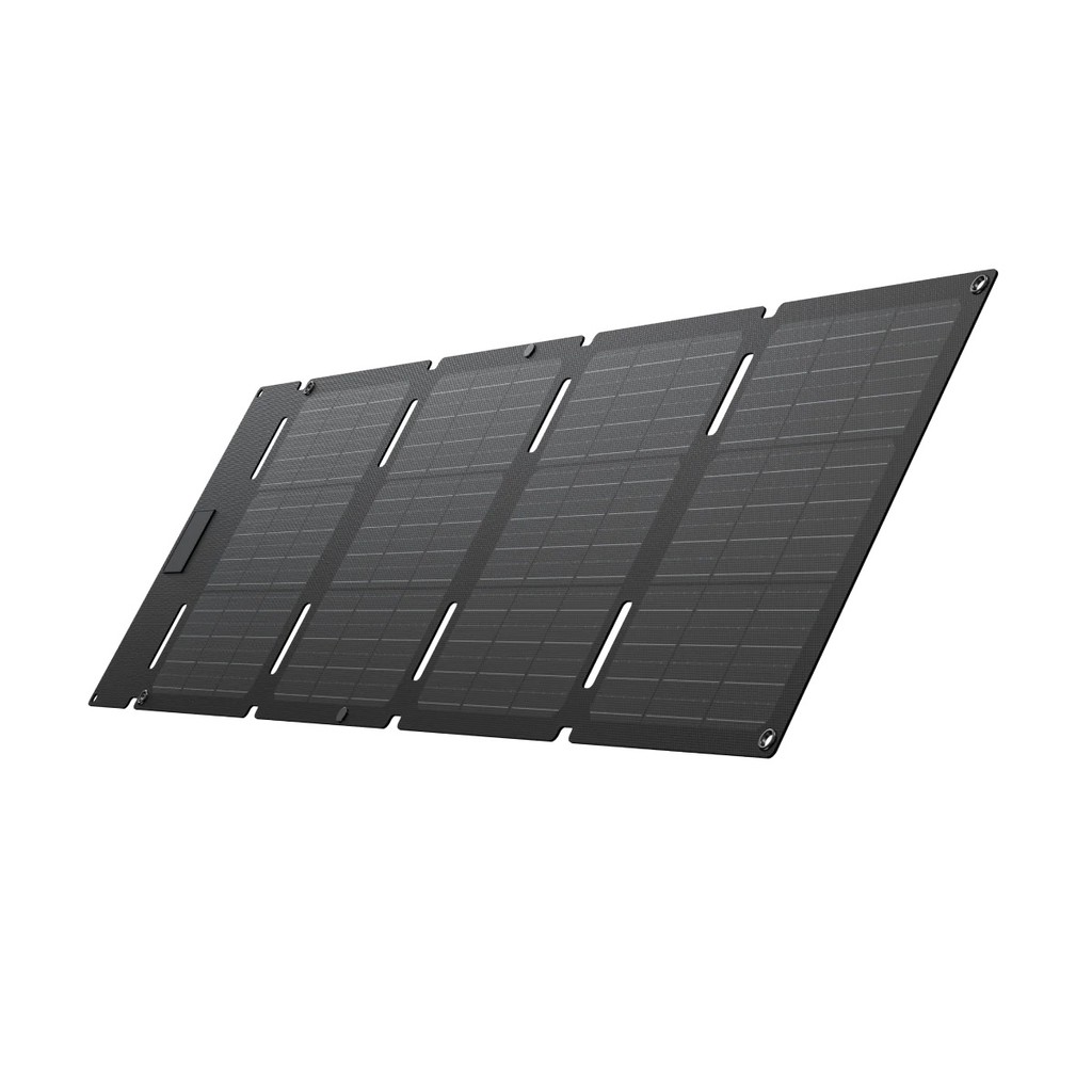 Painel Solar Portátil Ecoflow 45w Cor Cinza-escuro