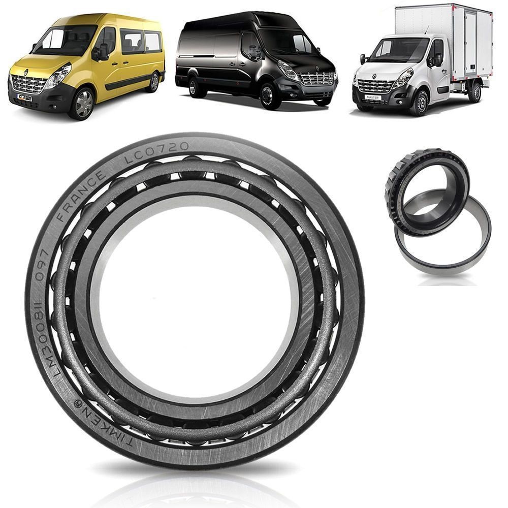ROLAMENTO TRASEIRO DA CAIXA SATÉLITE RENAULT MASTER 2014 a 2021