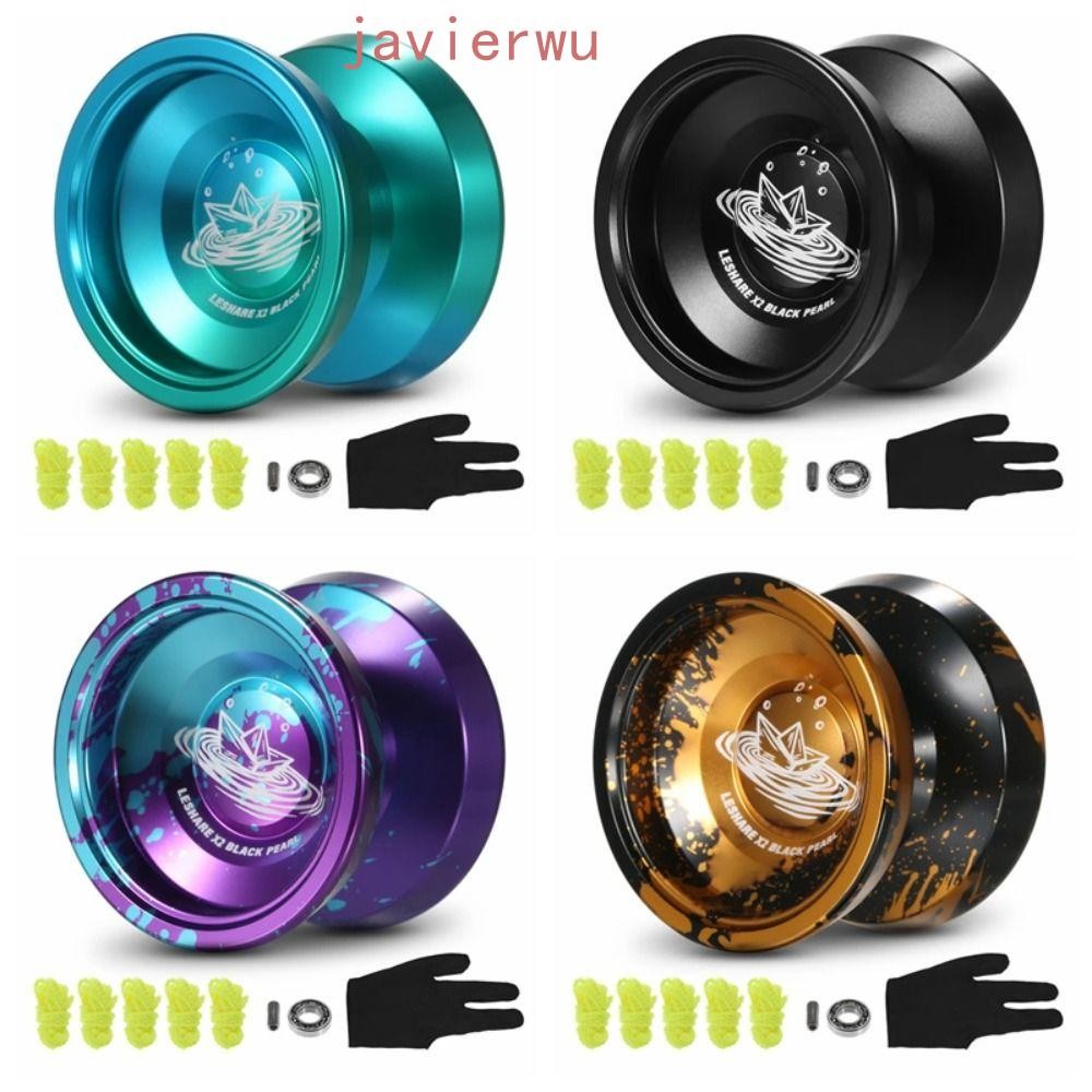 AJAVIERWU Yoyoball De Metal , Cordas De Rolamento , Bola Yoyo Profissional , Liga De Alumínio , Brinquedos Ioiô Estáveis