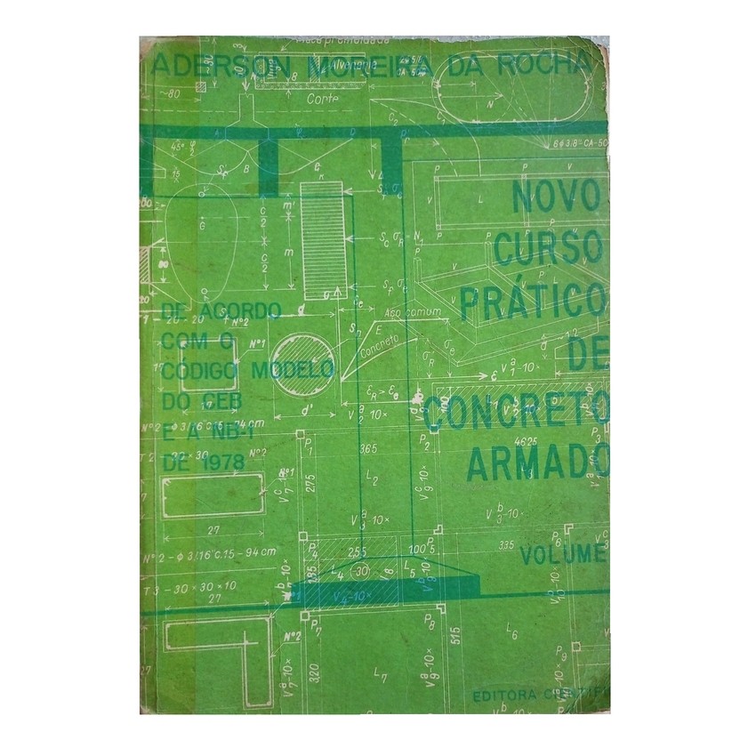 Novo Curso Prático de Concreto Armado 1 de Aderson Moreira da Rocha 7392520