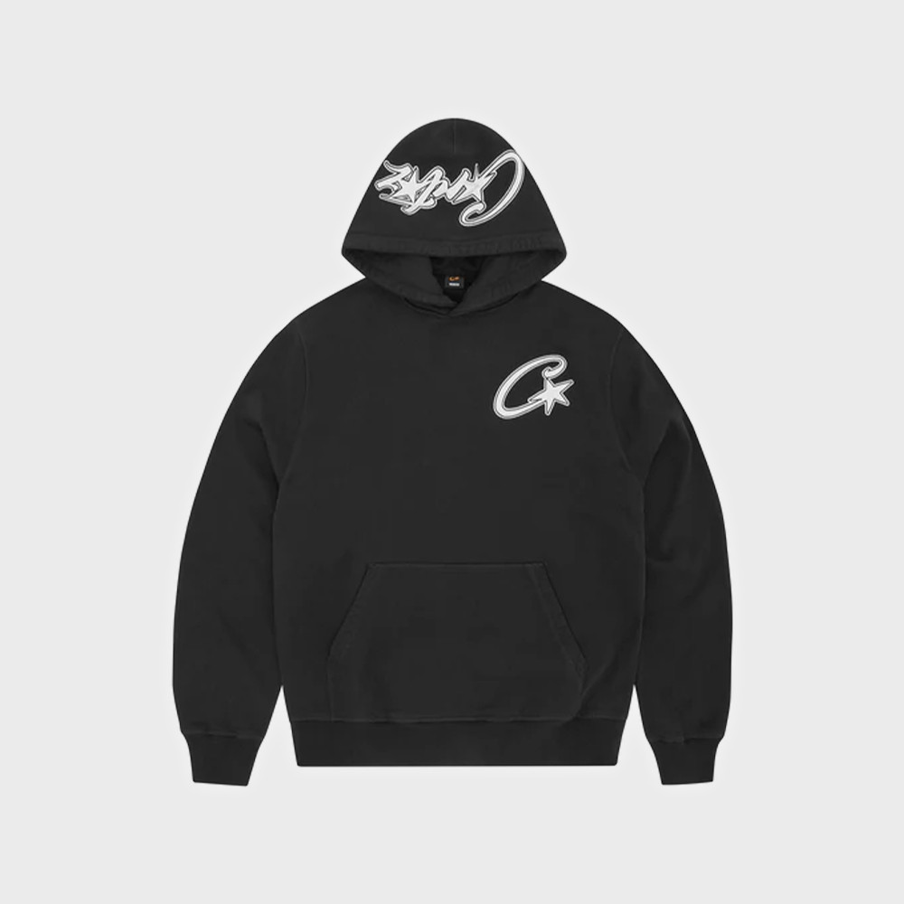 Moletom Satin C Star Masculino  Y2K Hoodie Streetwear Confortável - Envio Imediato