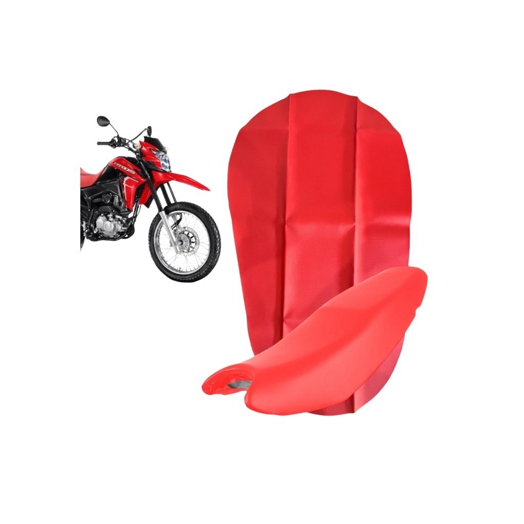 CAPA DE BANCO BROS 160 VERMELHA LFX MOTOPARTS