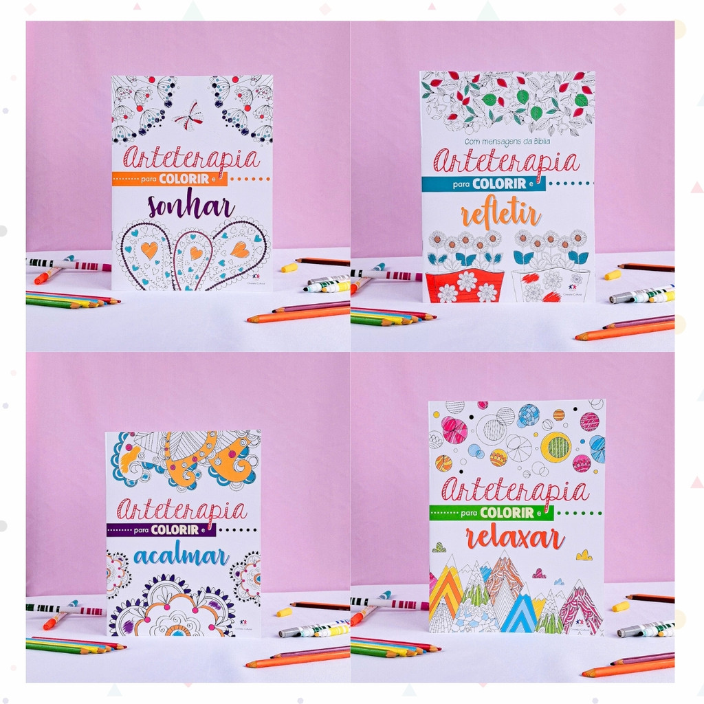 Arteterapia Para Colorir Antiestresse em Oferta na Shopee