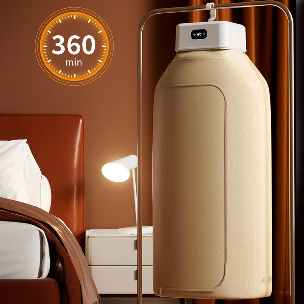 Secadora Compacta 600W Silenciosa, com Temporizador e Secagem 3D