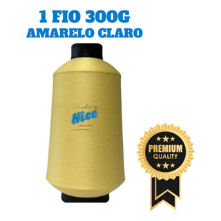 Fio Overloque 300g - 1 Cone Branco, Preto Ou Colorido em Oferta na Shopee