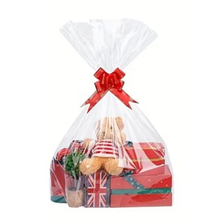 Sacos Para Cesta De Presente 80x100 Saco Transparente Brilhante Tipo Celofane em Oferta na Shopee