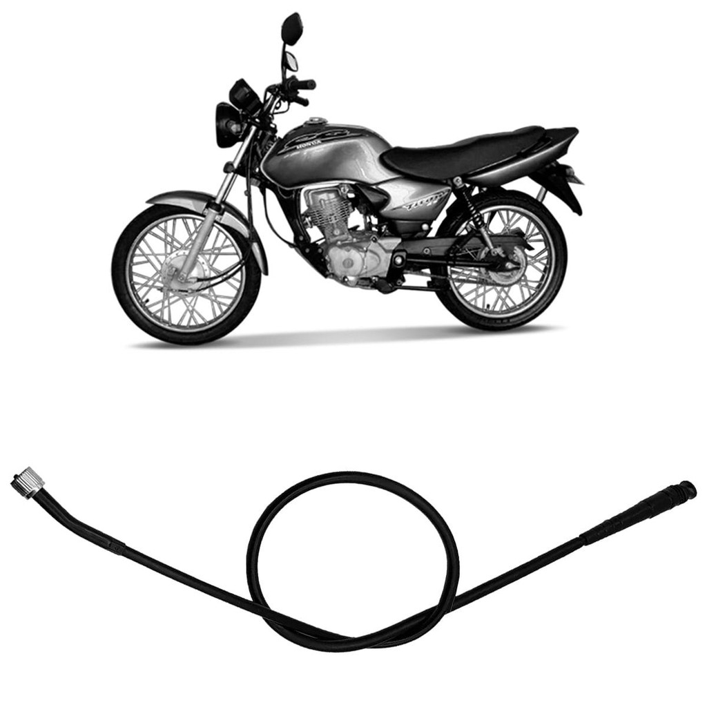 Cabo Velocímetro CG 125 Titan 1994 a 1999 Vini Controlflex em Oferta na Shopee