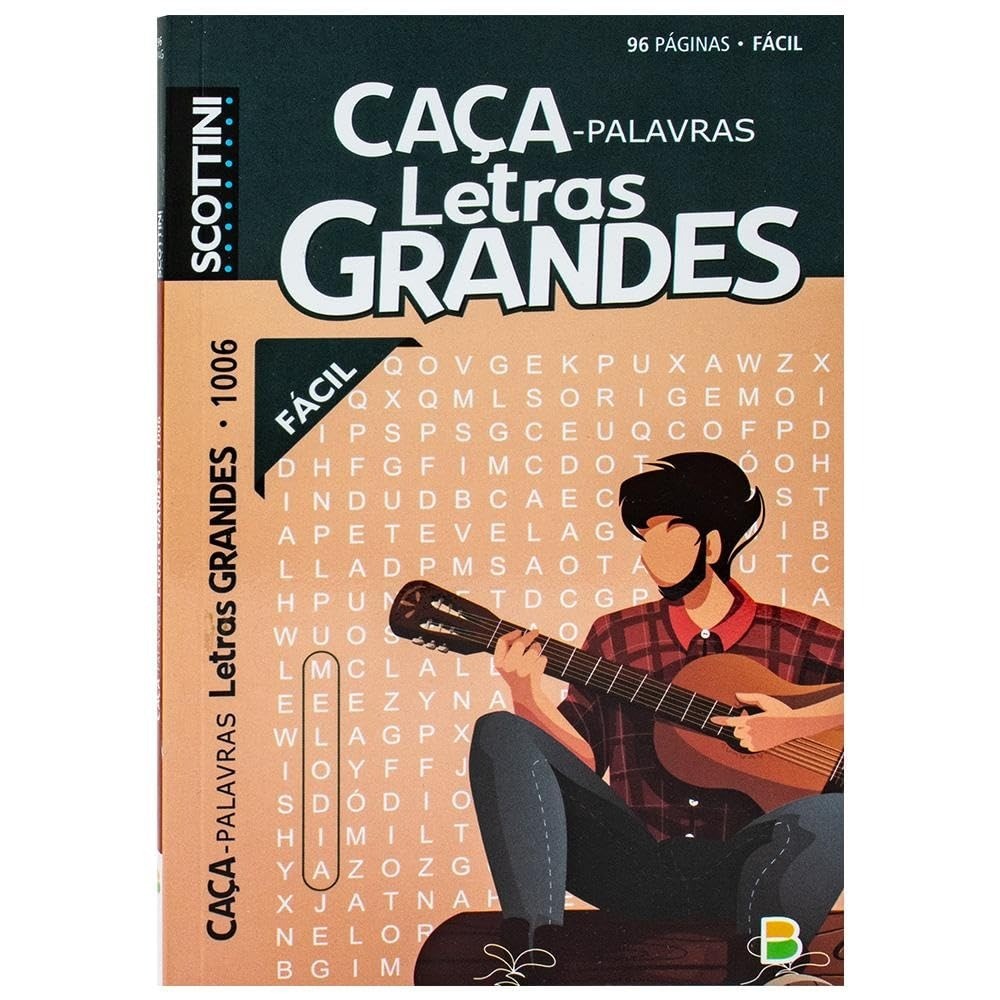 Scottini Caça-palavras | Letras Grandes