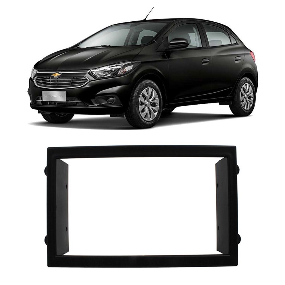 Moldura Painel Chevrolet Onix Spin Prisma e Cobalt Tamanho 2Din em Oferta na Shopee