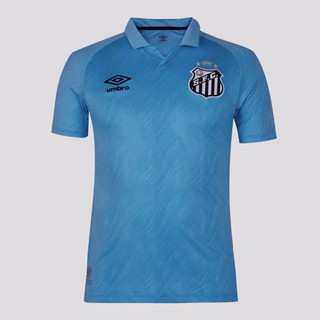 Camisa Umbro Santos Edição Especial 2025 Azul em Oferta na Shopee