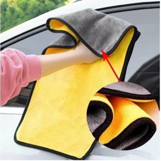 kit 5unis Flanela Toalha Pano Microfibra Dupla Face em Oferta na Shopee