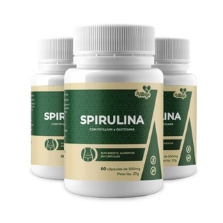 3x composto qps spirulina vittage 500mg c/180 envio imediato em Oferta na Shopee