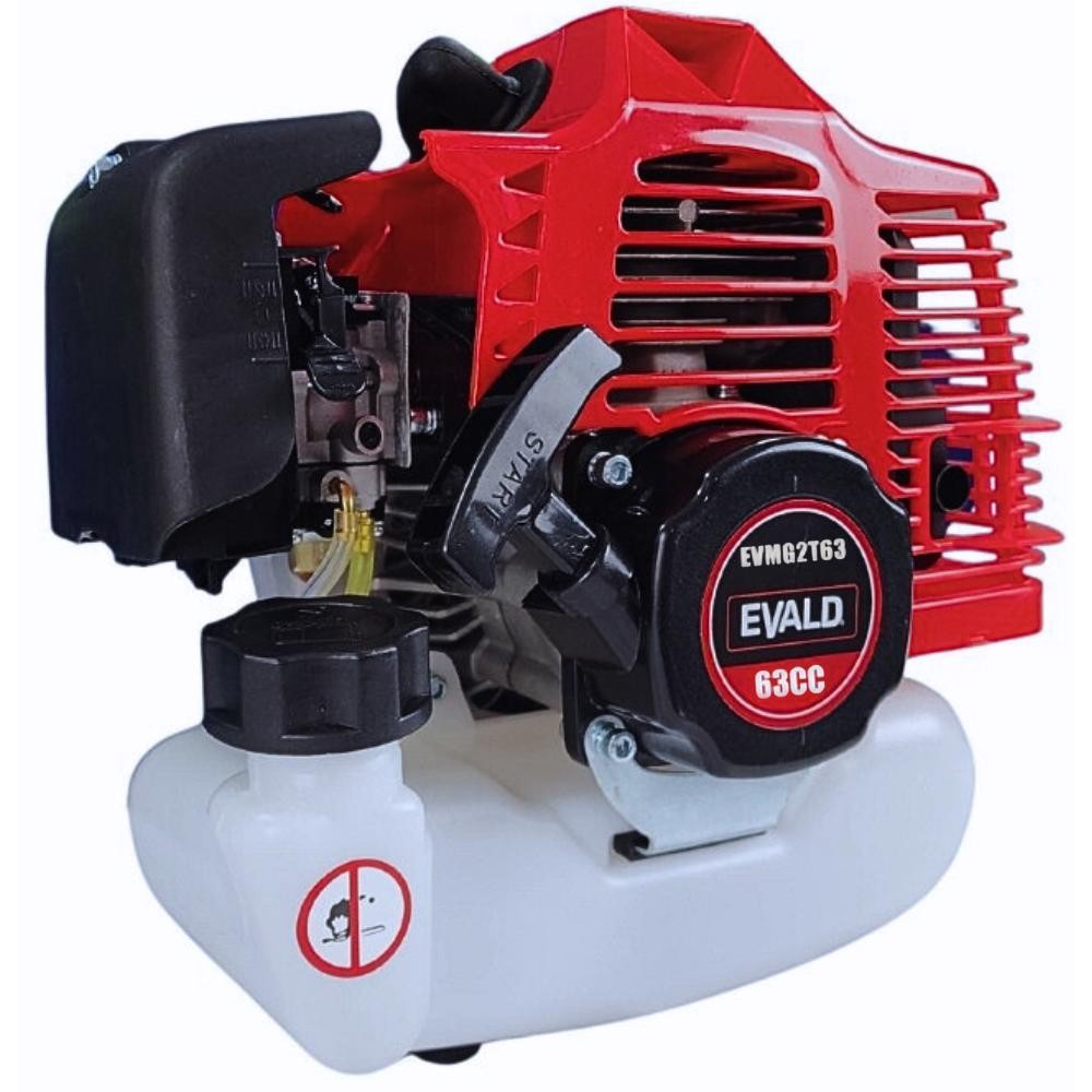 Motor a Gasolina 2 Tempos 63CC para Roçadeira EVALD em Oferta na Shopee