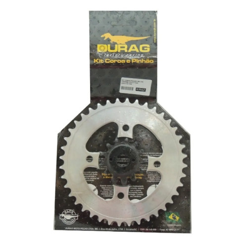 KIT COROA E PINHÃO DURAG HONDA CB 250 TWISTER 15-18 13/40 520