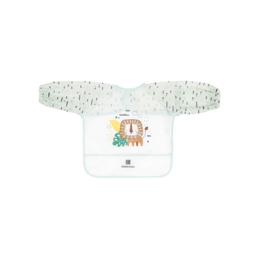 Babador Impermeável Com Mangas Savanna Mint em Oferta na Shopee