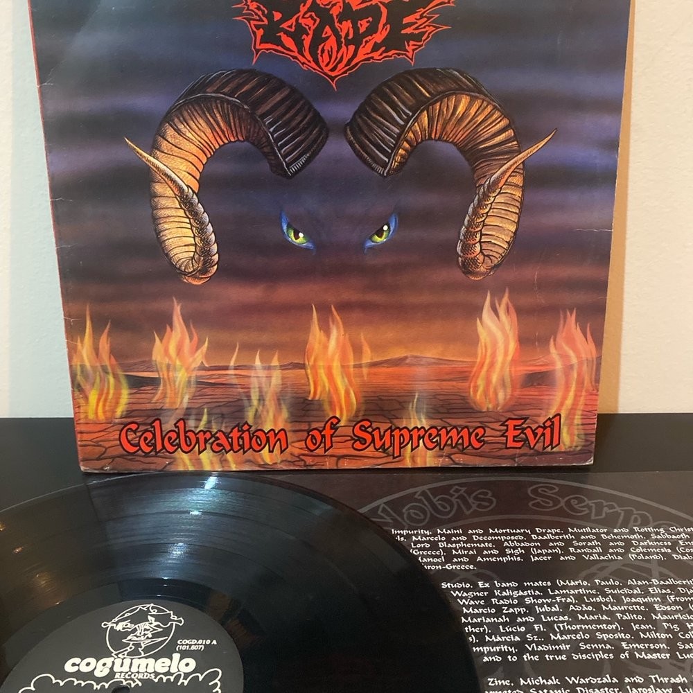 Murder Rape - Celebration of Supreme Evil (Black Metal Nacional, LP Cogumelo 1994, EXC)