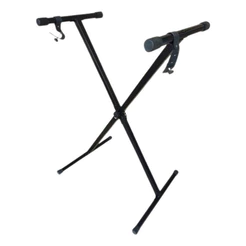 Suporte para Teclado Musical 1x Estante Pedestal 7 Níveis Suporta até 15Kg