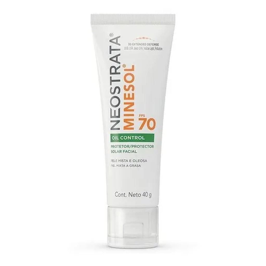 Neostrata Minesol Oil Control Sem Cor FPS70 40g