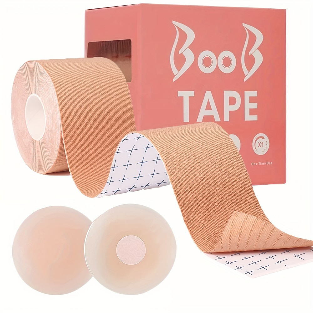Sutiã Adesivo Fita Levanta Seios Boob Tape 5 Metros em Oferta na Shopee