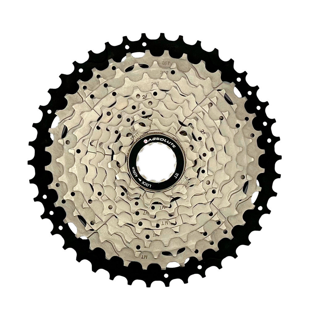 Cassete K7 10v Absolute 11/42 Prata C/ Preto 1x10v 2x10v Mtb - Serve em Shimano Deore em Oferta na Shopee