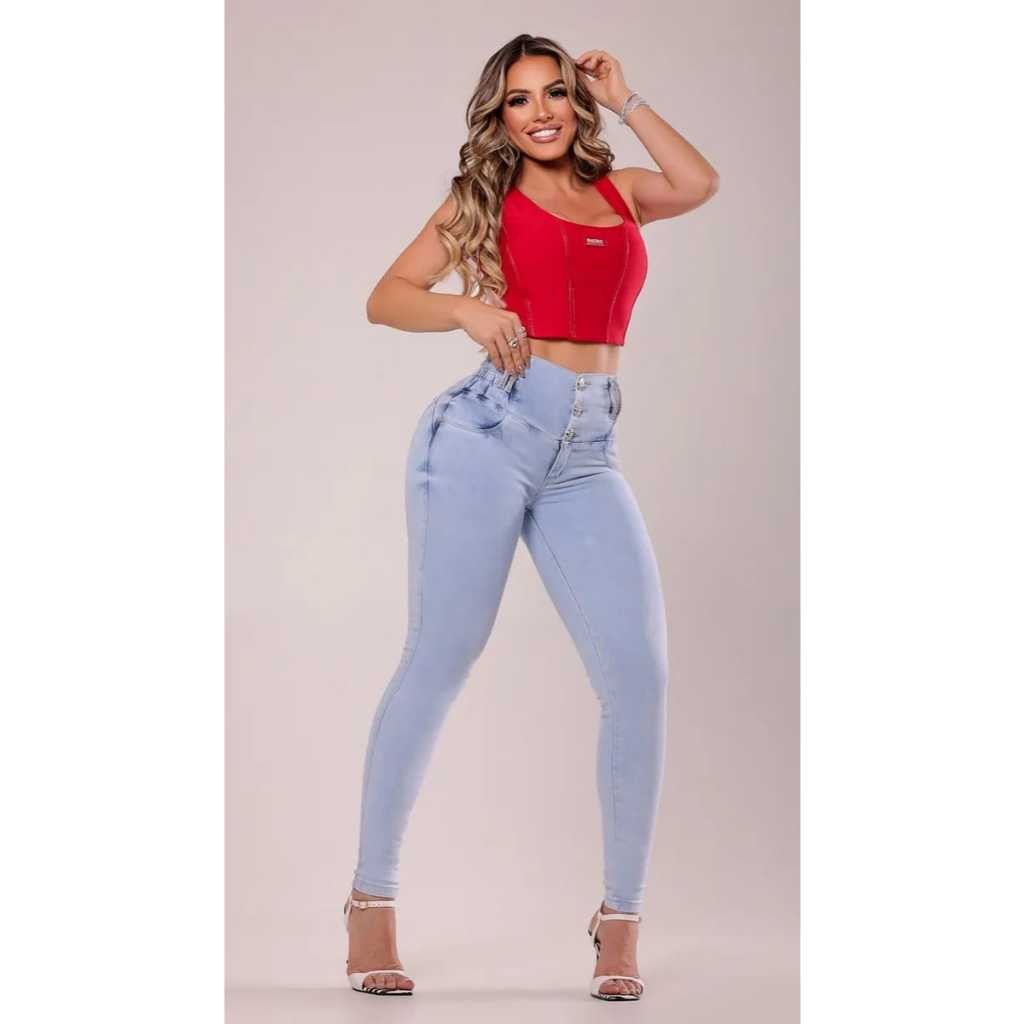 57108 - calça jeans rhero modeladora
