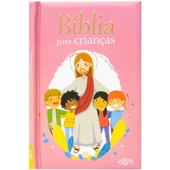 Bíblia para Crianças | Feminina | Capa Almofadada