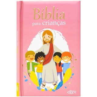 Bíblia para Crianças | Feminina | Capa Almofadada em Oferta na Shopee