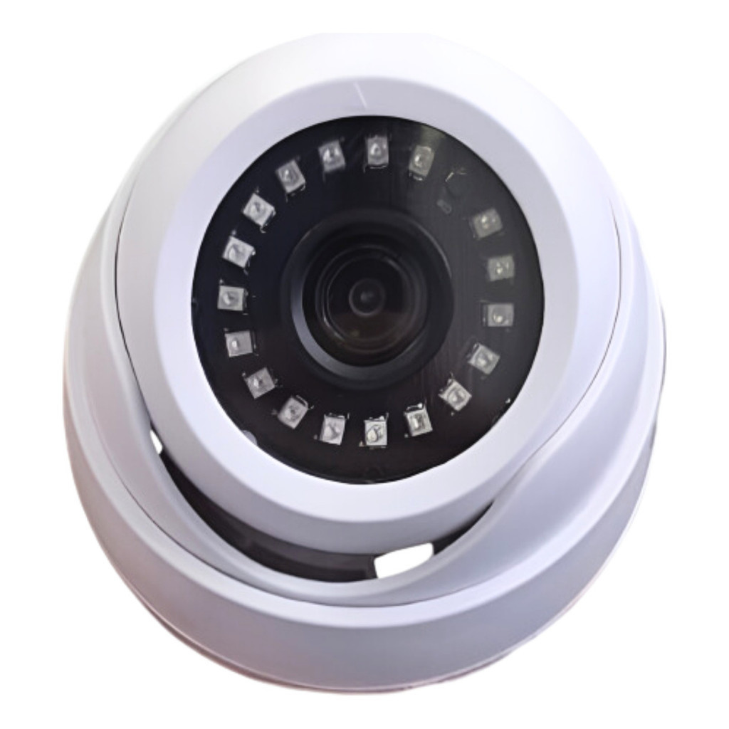 Câmera De Vigilância Com Visão Noturna E Infravermelho 2.8MM 1.3MP