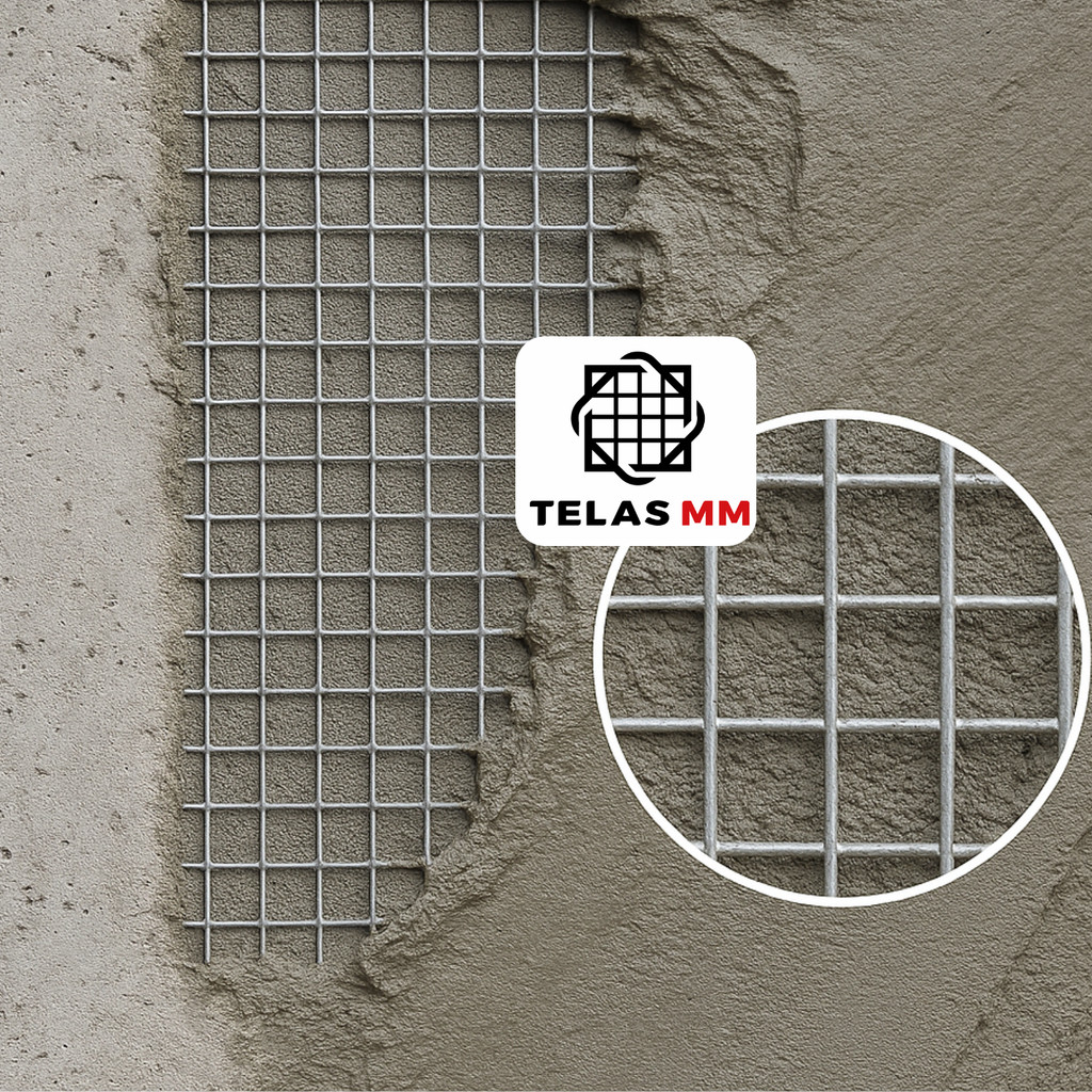 Tela Soldada 25mm Multiuso Alvenaria Proteção Portões Pets Jardim 10m X 0,50m