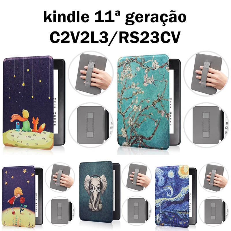 Capa Com Alça para Kindle 11ª geração 6 polegadas C2V2L3  (2022) / RS23CV  (2024) em Oferta na Shopee