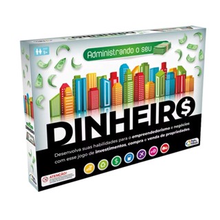 Jogo de Tabuleiro Administrando Seu Dinheiro Pais e Filhos - Estratégia e Negócios +9 anos em Oferta na Shopee