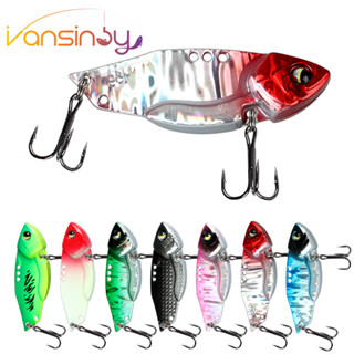 Isca VIB De Pesca 5g/7g/10g/15g , Lâmina De Colher Giratória De Metal , De Natação Para Baixo , Água Doce Salgada , Fund em Oferta na Shopee