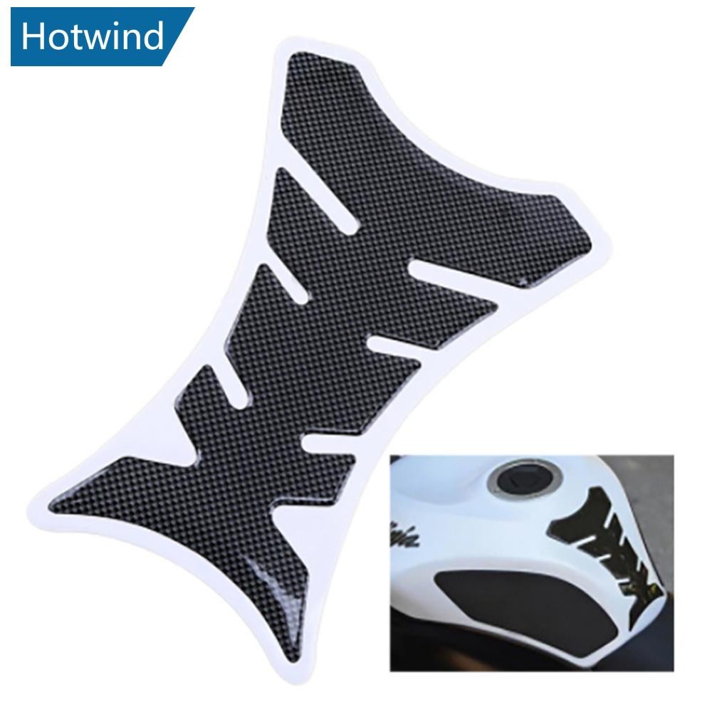 HW Fibra De Carbono Moto Corrida Combustível Gás Tampa Tanque Protetor Almofada Adesivo Decalque Para Honda CBR 600 F2/F