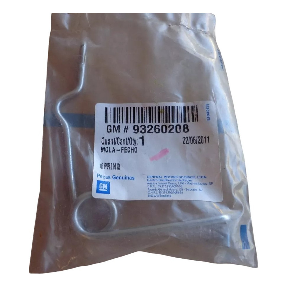 Mola Tranca Capo Corsa Omega Vectra Monza Astra Gm 93260208