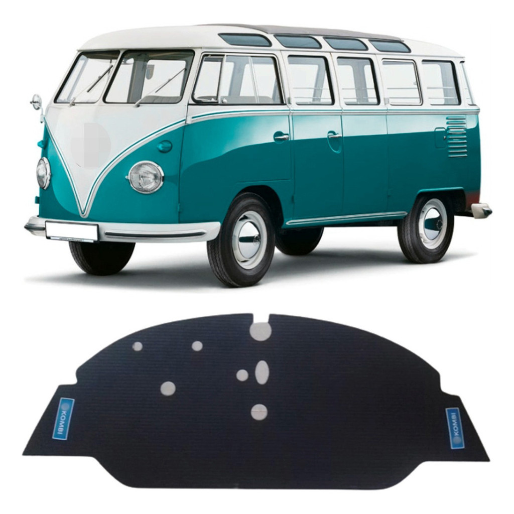 Tapete 1 Peça específico VW Van Kombi Corujinha 1950 51 52 ... 73 74 1975 PVC