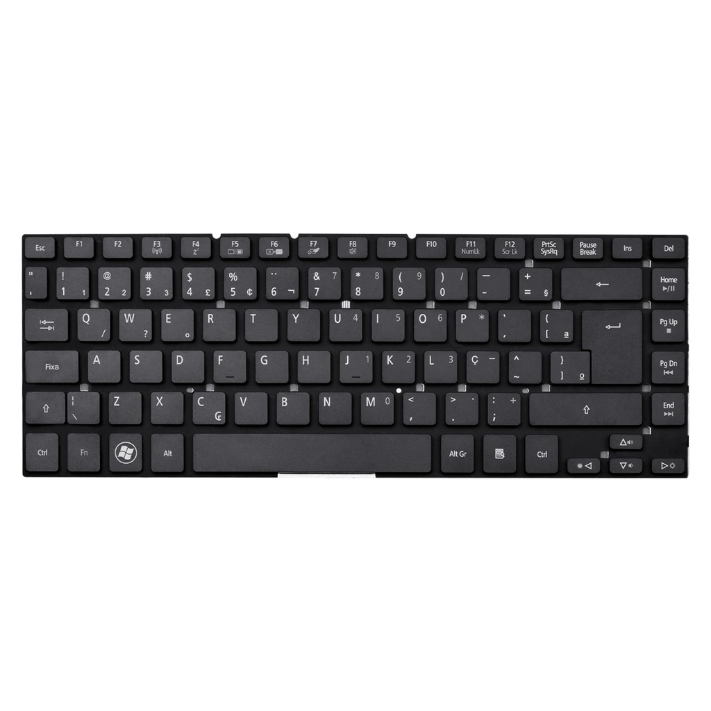 Teclado para Notebook Acer Aspire E5-471-30DG | Preto ABNT2 - Computers & Accessories