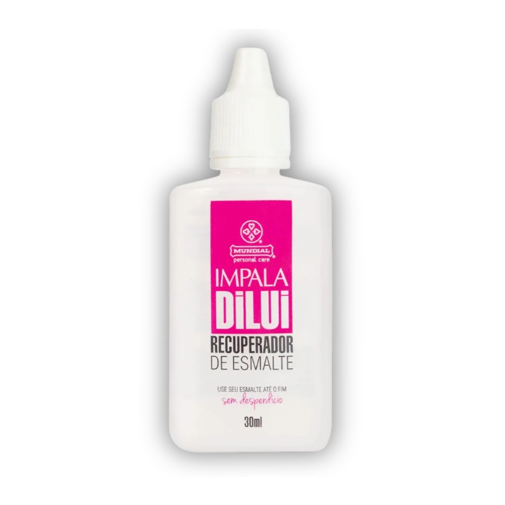 Recuperador De Esmalte Restaura Dilui Incolor Impala 30ml em Oferta na Shopee