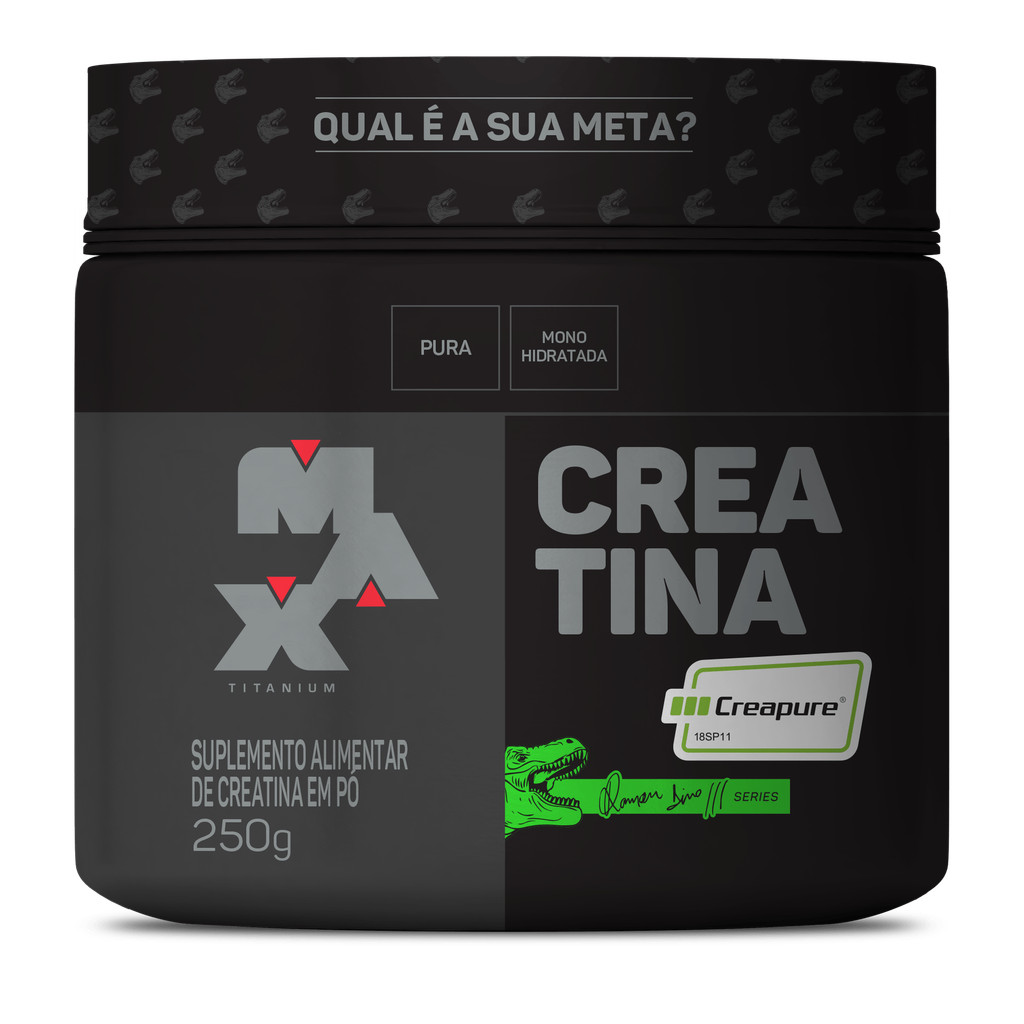 Creatina Creapure Linha Ramon Dino 250g - Max Titanium