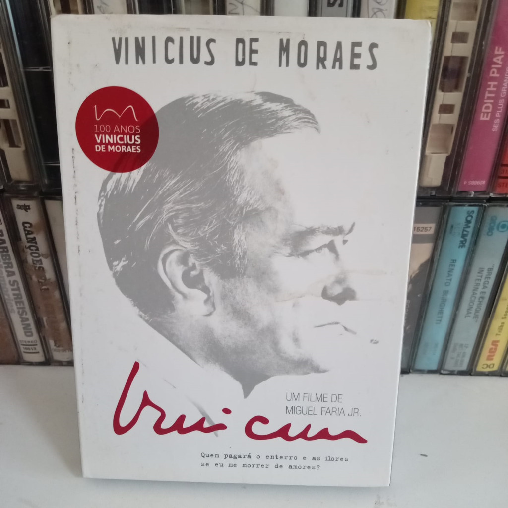 DVD VINICIUS - VINICIUS DE MORAES editora -
